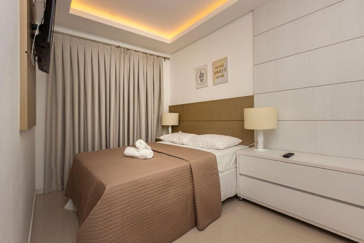 ボンビーニャス501-3 Cdeal - Cobertura Com Piscina Privativa 3 Dorms Ate 6 Pessoasアパートメント エクステリア 写真